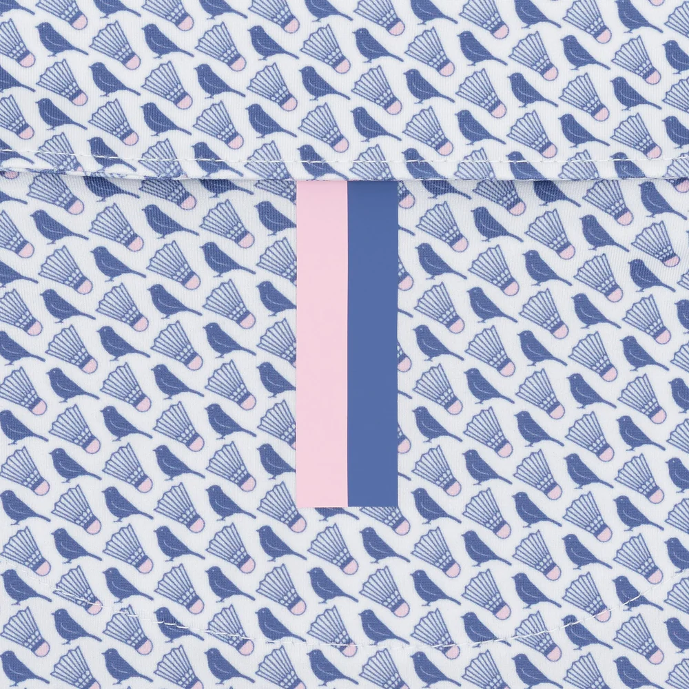 The Birdie Shirt Men's Short Sleeve Performance Polo White