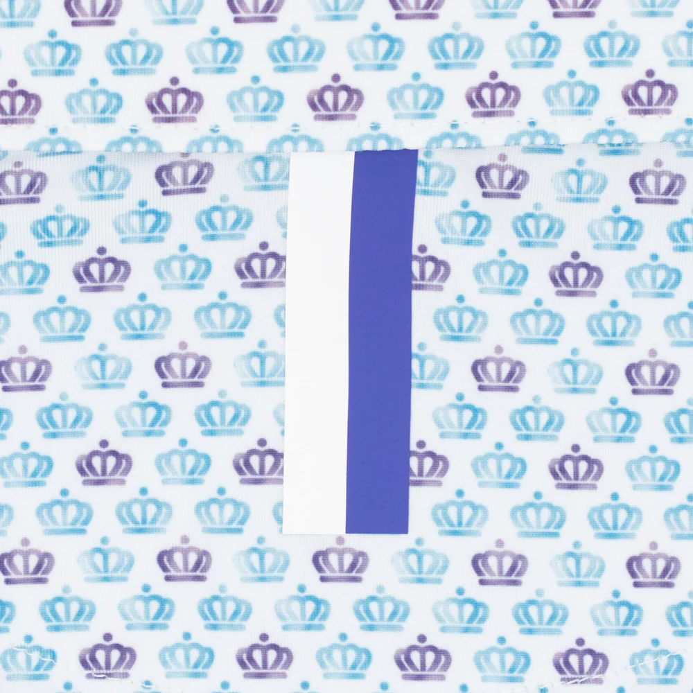 The CLT Men's Short Sleeve Performance Polo White