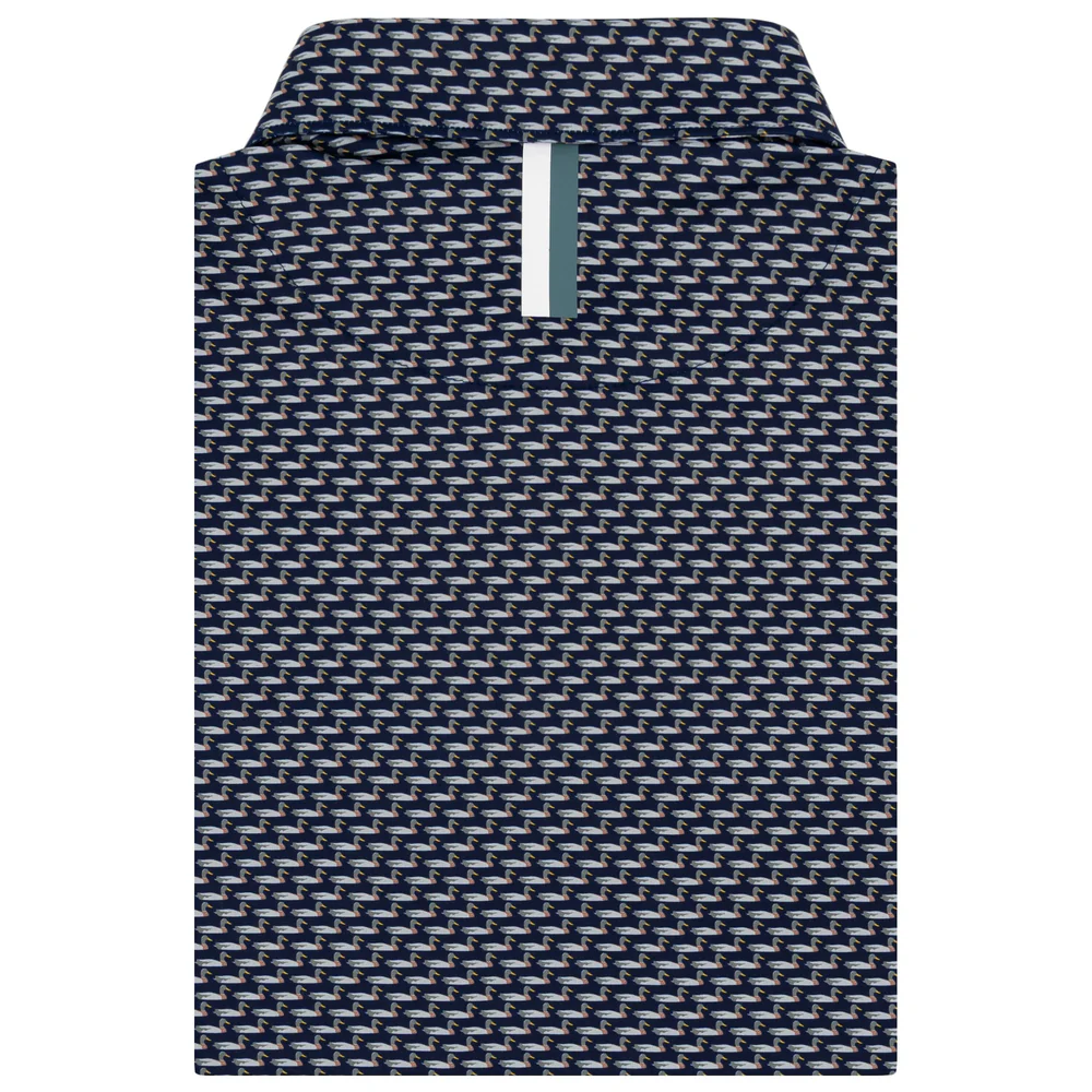 The Decoy Men's Short Sleeve Performance Polo Fleet Navy