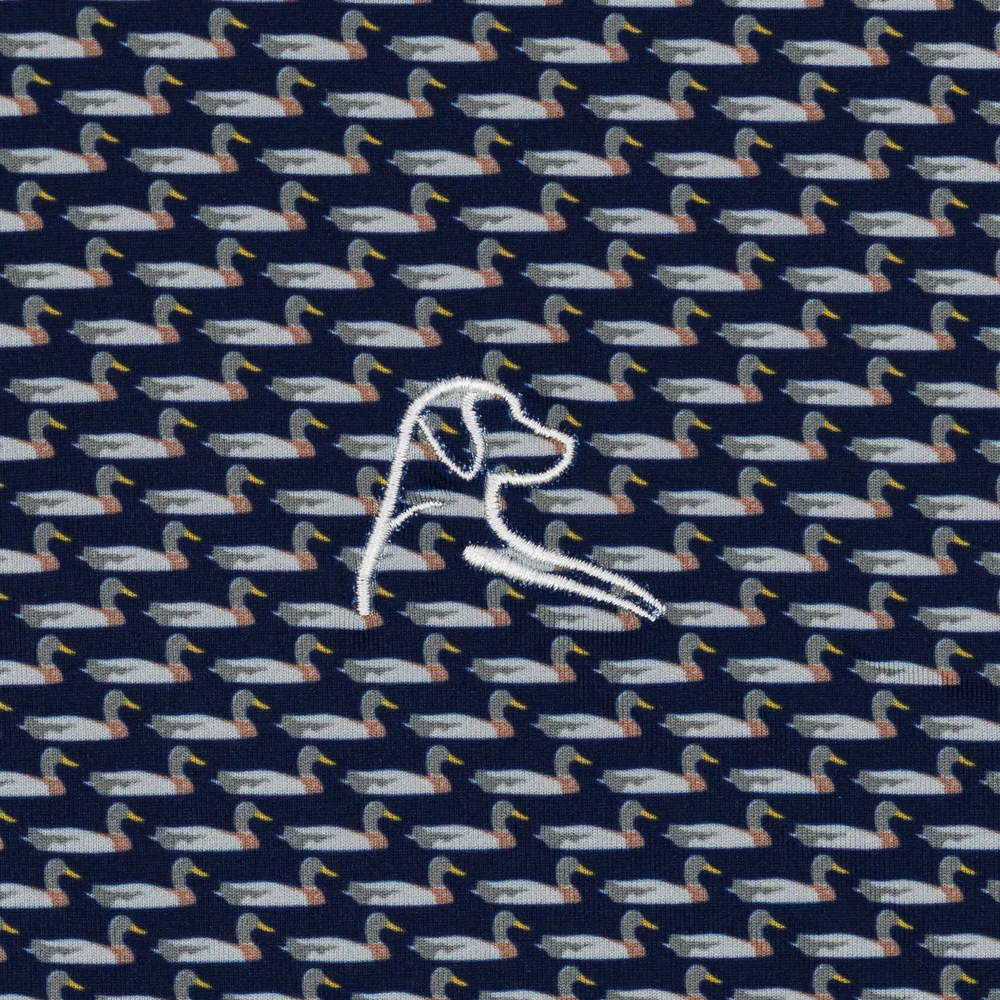 The Decoy Men's Short Sleeve Performance Polo Fleet Navy