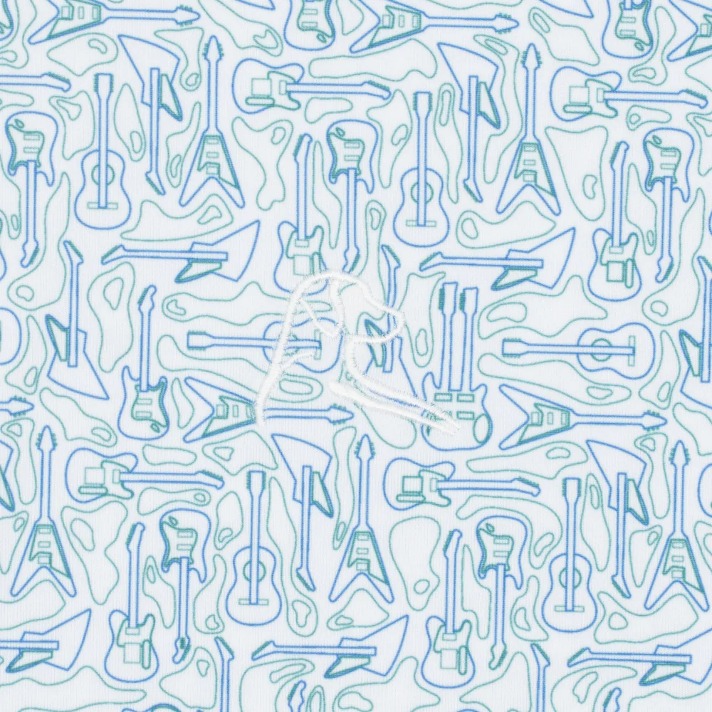 The Fairway To Heaven Men's Short Sleeve Performance Polo White