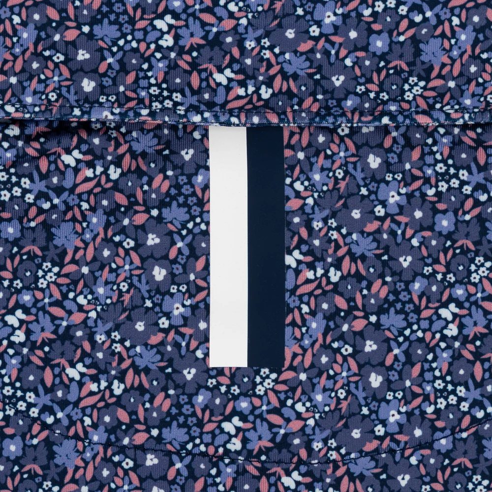 The Wildflower Men's Short Sleeve Performance Polo Fleet Navy