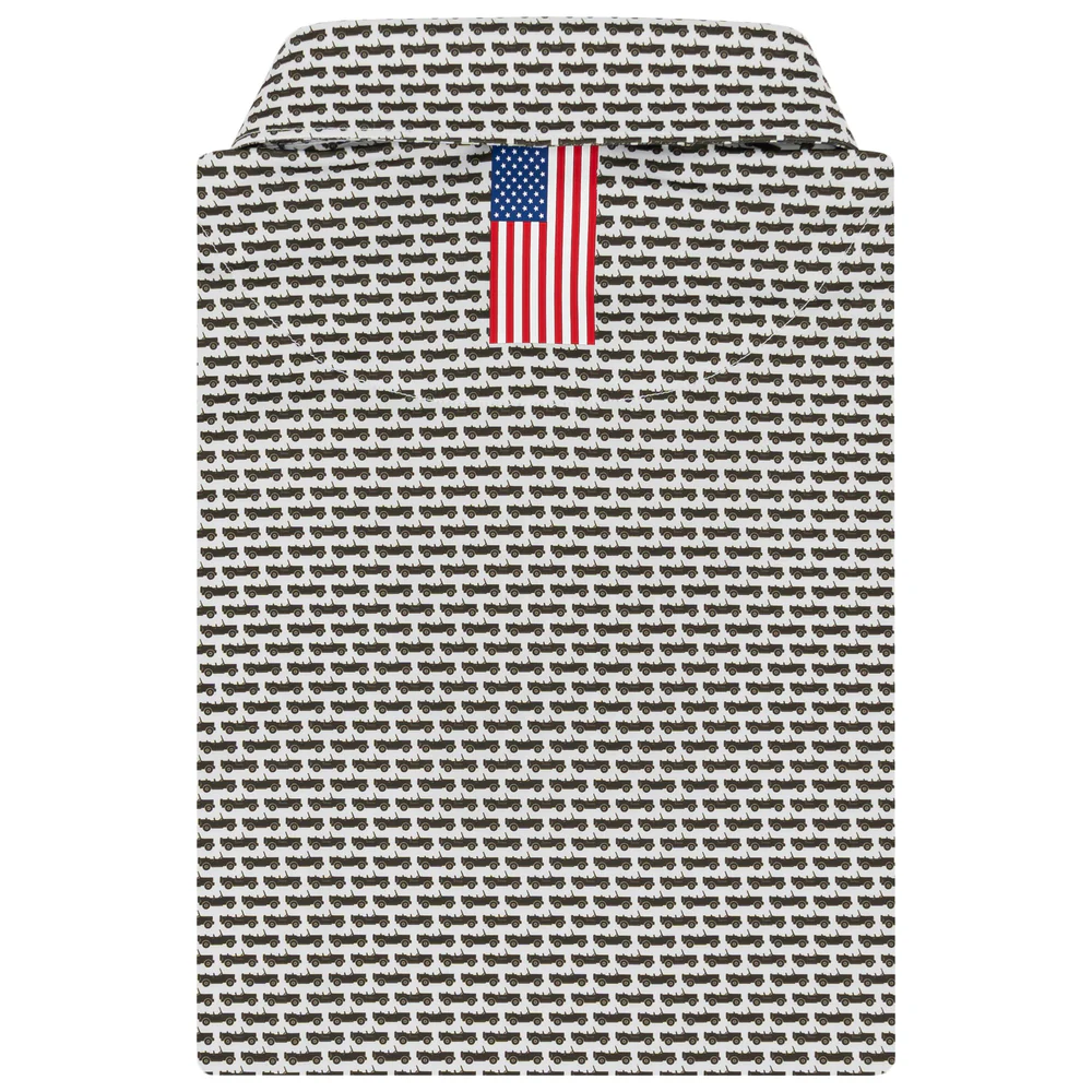 The Brigade 2.0 Men's Short Sleeve Performance Polo White