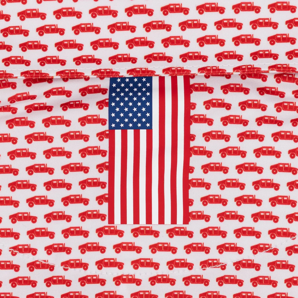 The Fire Team 2.0 Men's Short Sleeve Performance Polo White