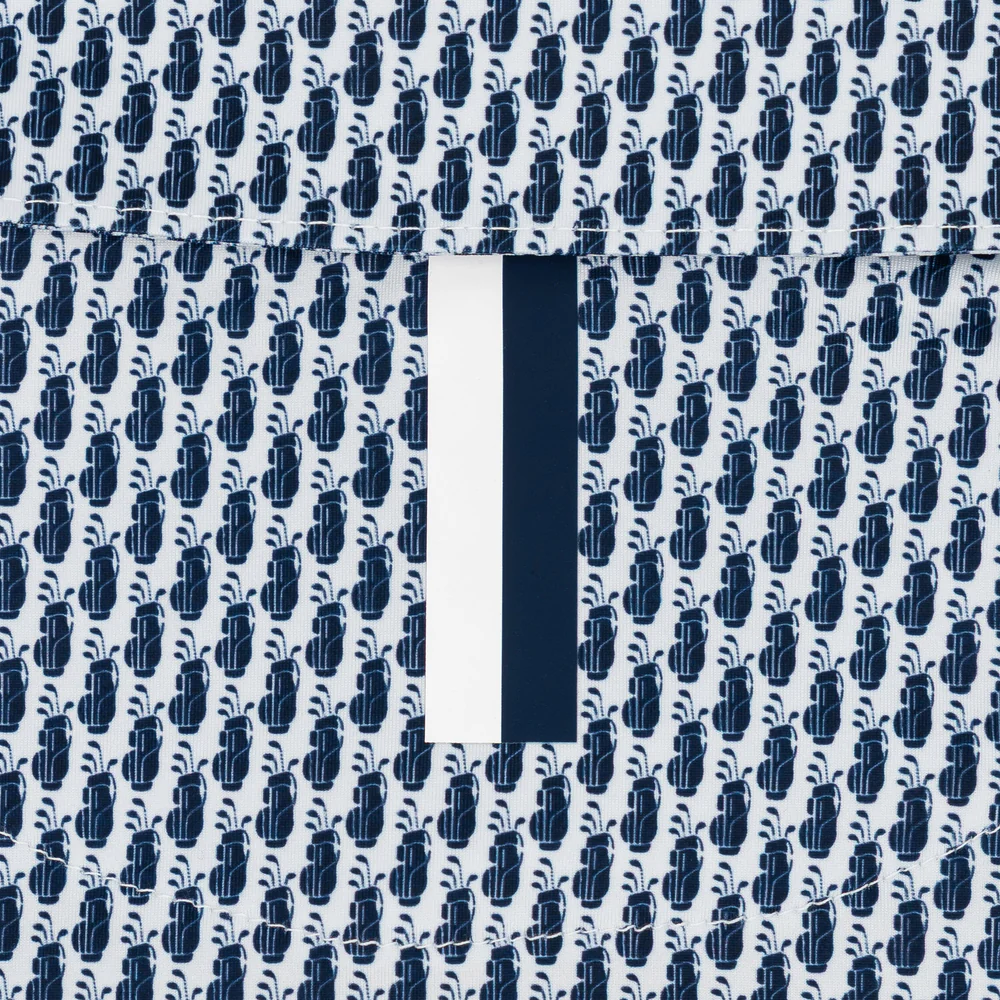 The Sticks Men's Short Sleeve Performance Polo White 3 The Sticks Men's Short Sleeve Performance Polo White