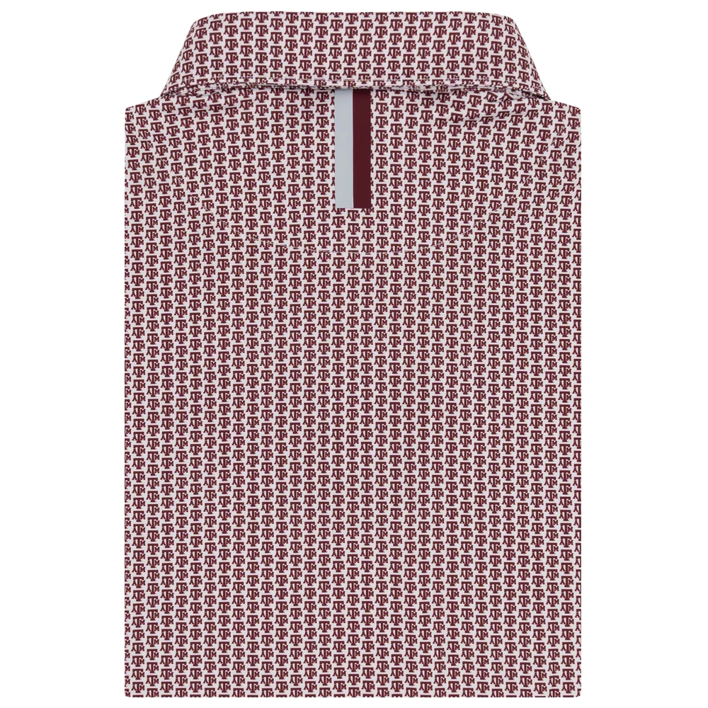 The Texas A&M Aggies™ Men's Short Sleeve Collegiate Polo White