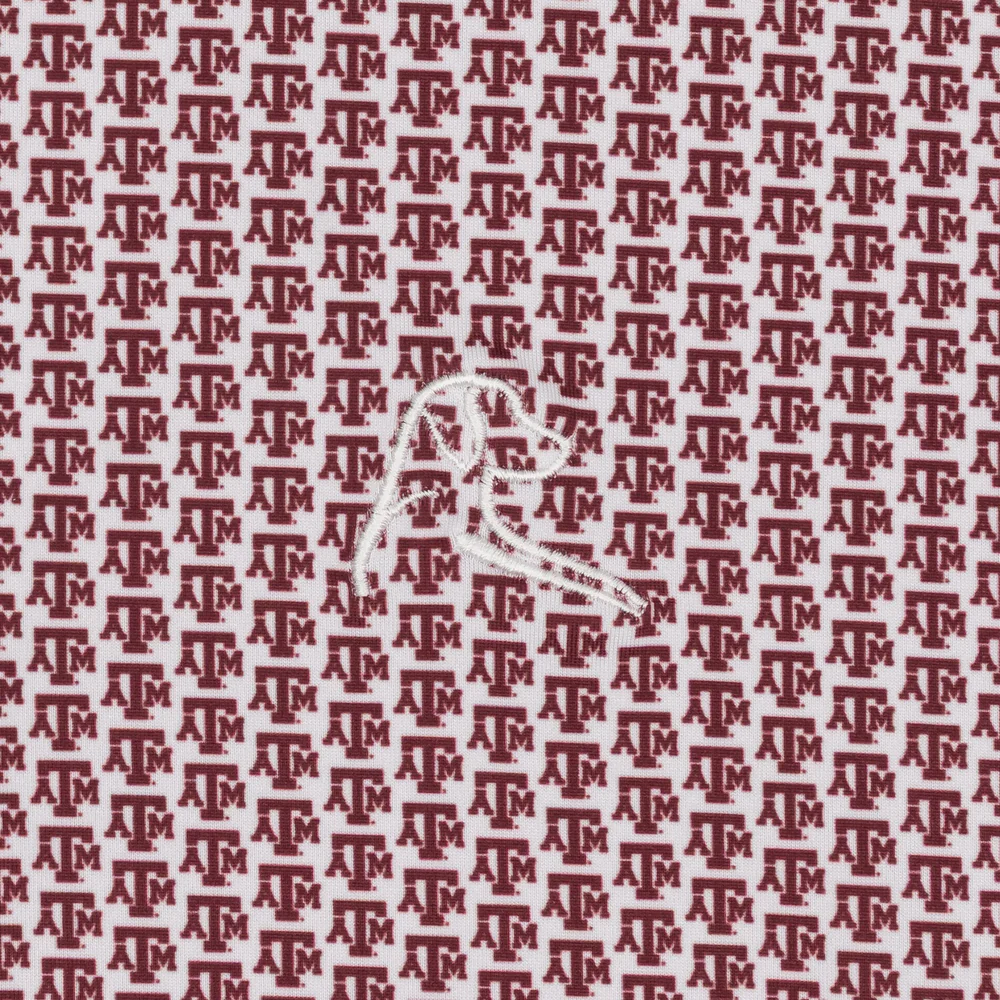 The Texas A&M Aggies™ Men's Short Sleeve Collegiate Polo White