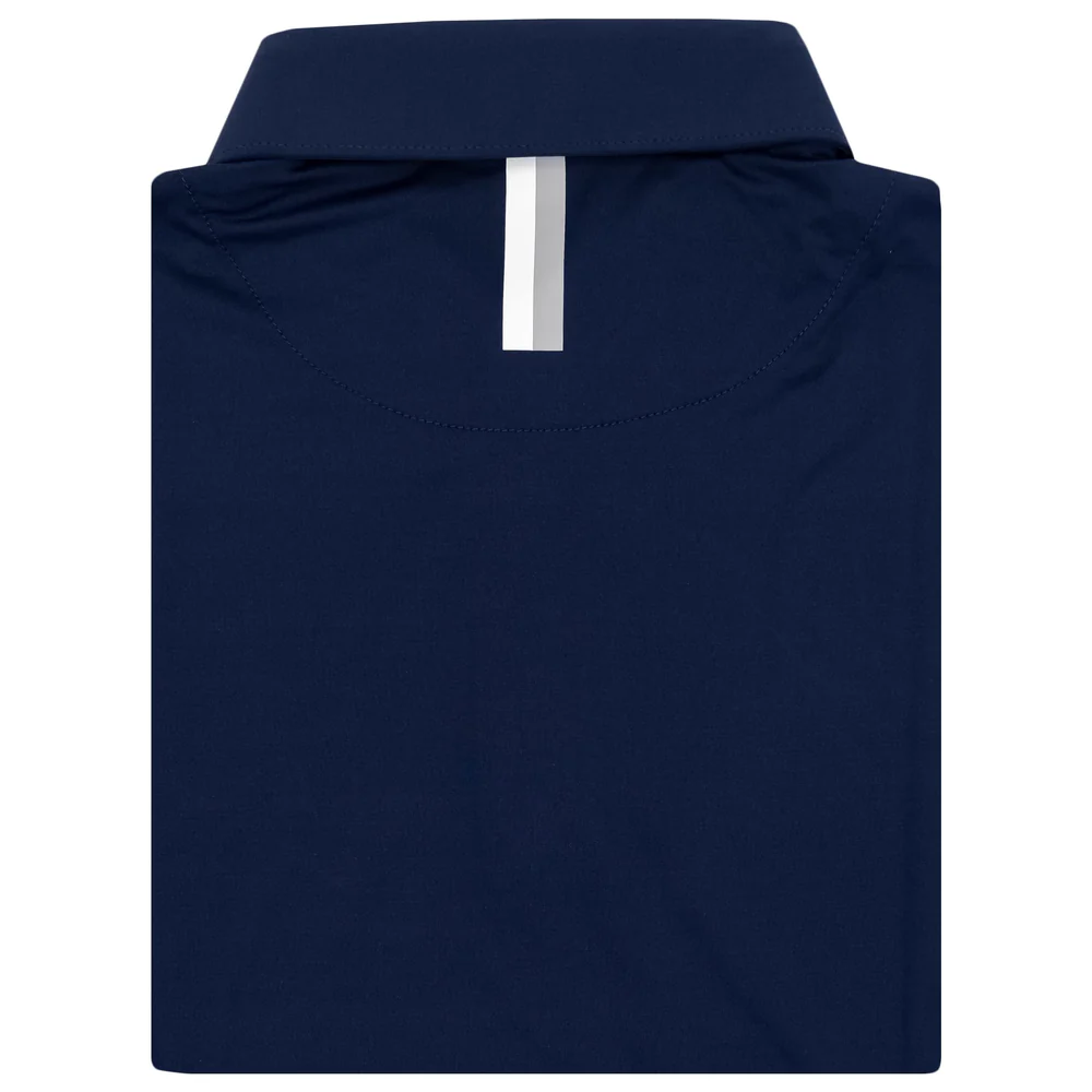 Solid Men's Long Sleeve Performance Polo