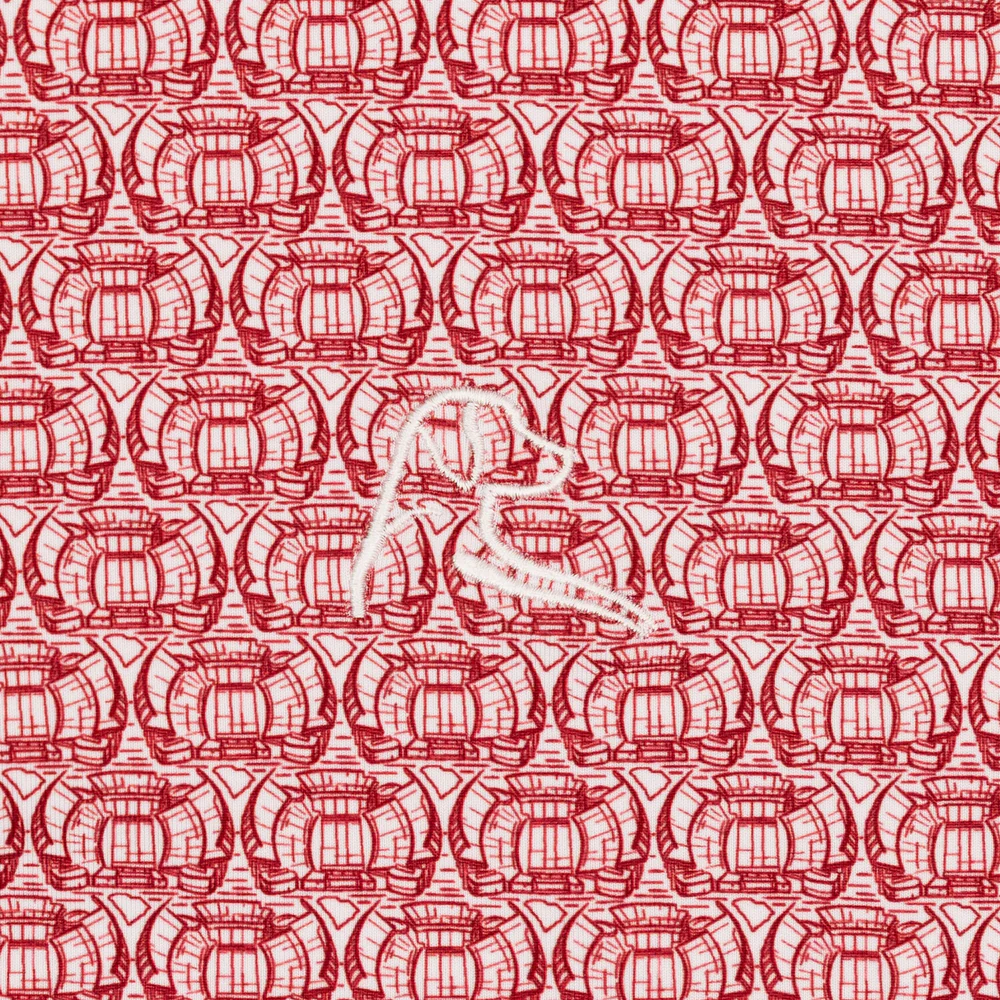 The South Carolina Williams-Brice Stadium™ Men's Short Sleeve Collegiate Polo White