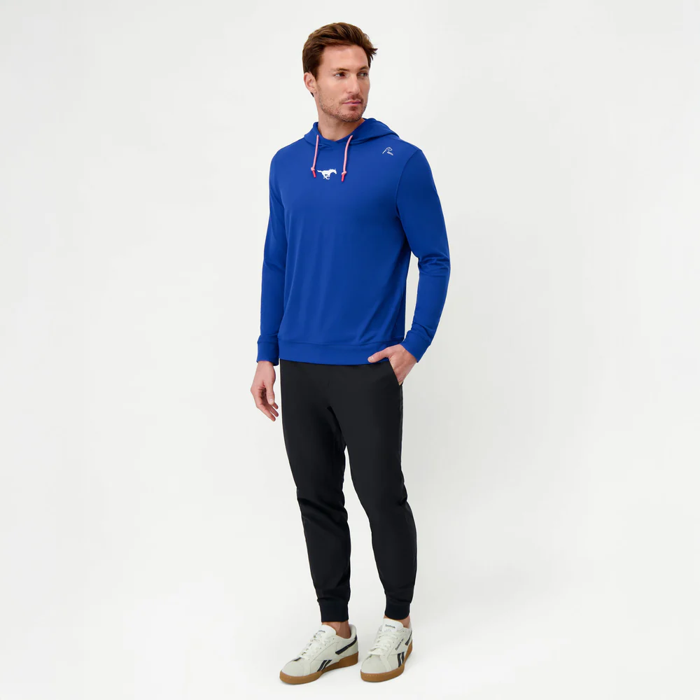 Hesi Collegiate Hoodie - SMU Men's Hesi Collegiate Hoodie Ocean Blue