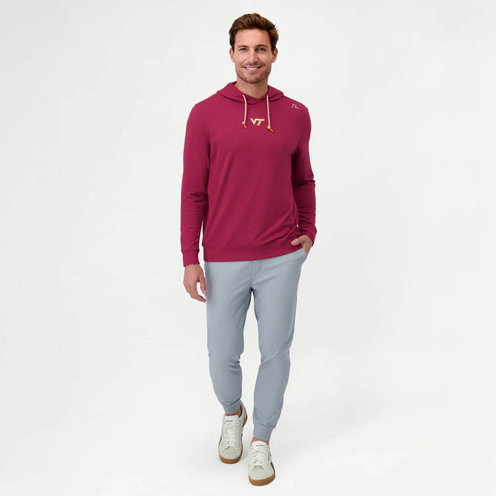 Hesi Collegiate Hoodie - Virginia Tech Men's Hesi Collegiate Hoodie Dark Maroon