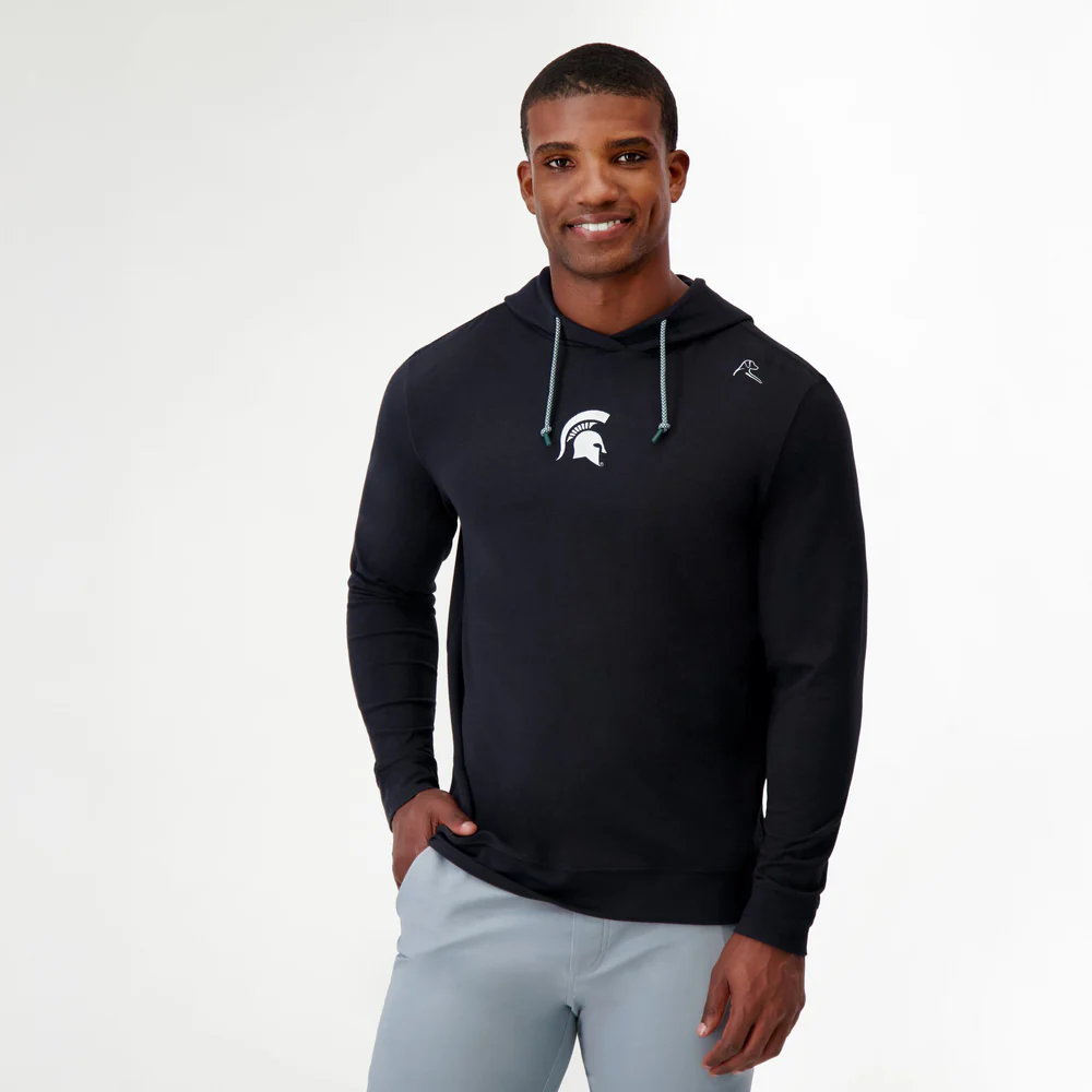 Hesi Collegiate Hoodie - Michigan State Men's Hesi Collegiate Hoodie Black