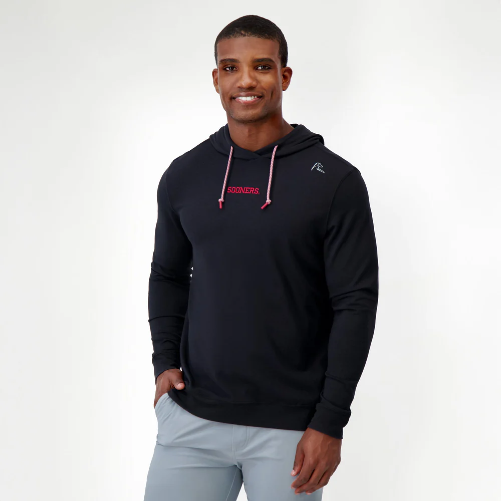 Hesi Collegiate Hoodie - Oklahoma Men's Hesi Collegiate Hoodie Black