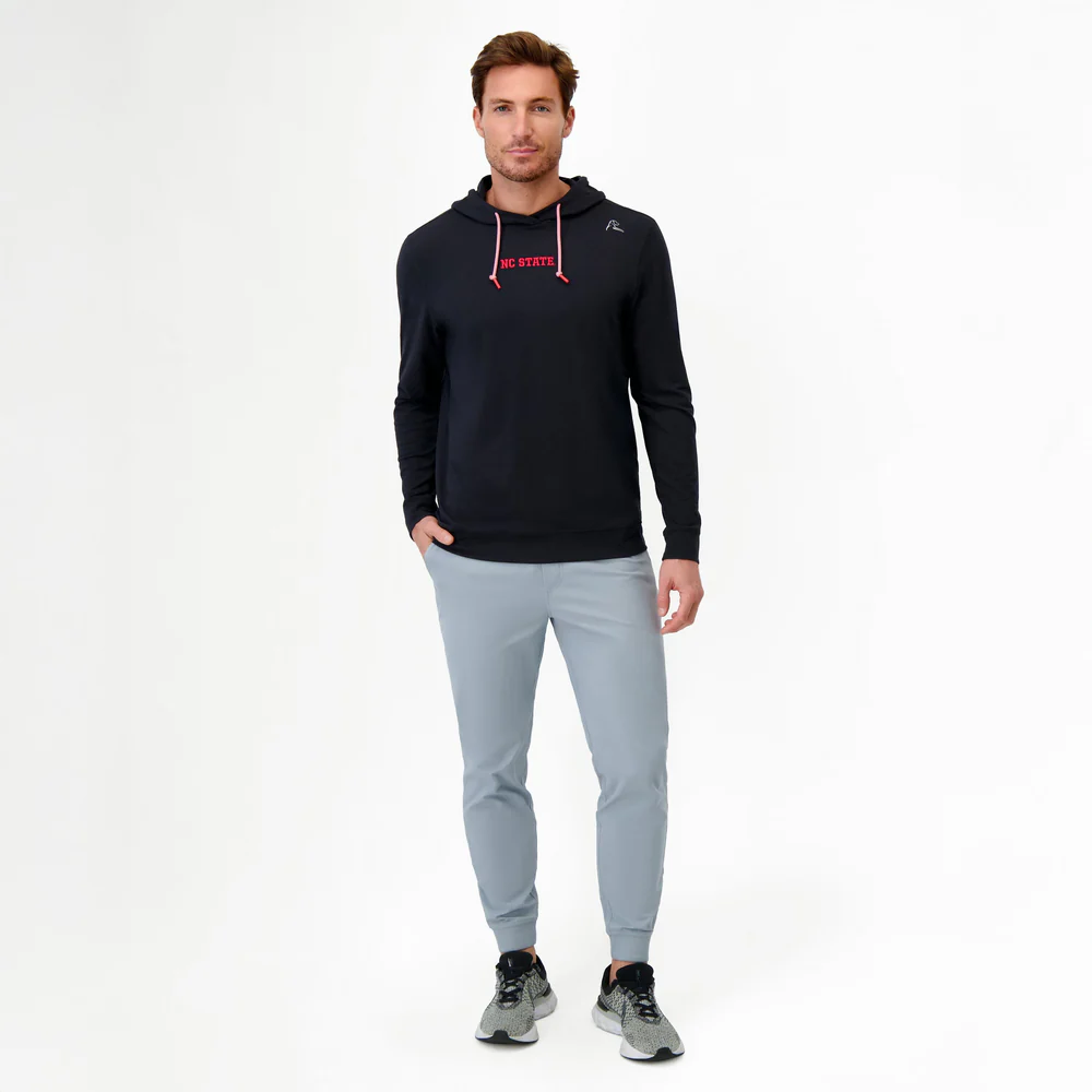 Hesi Collegiate Hoodie - NC State Men's Hesi Collegiate Hoodie Black