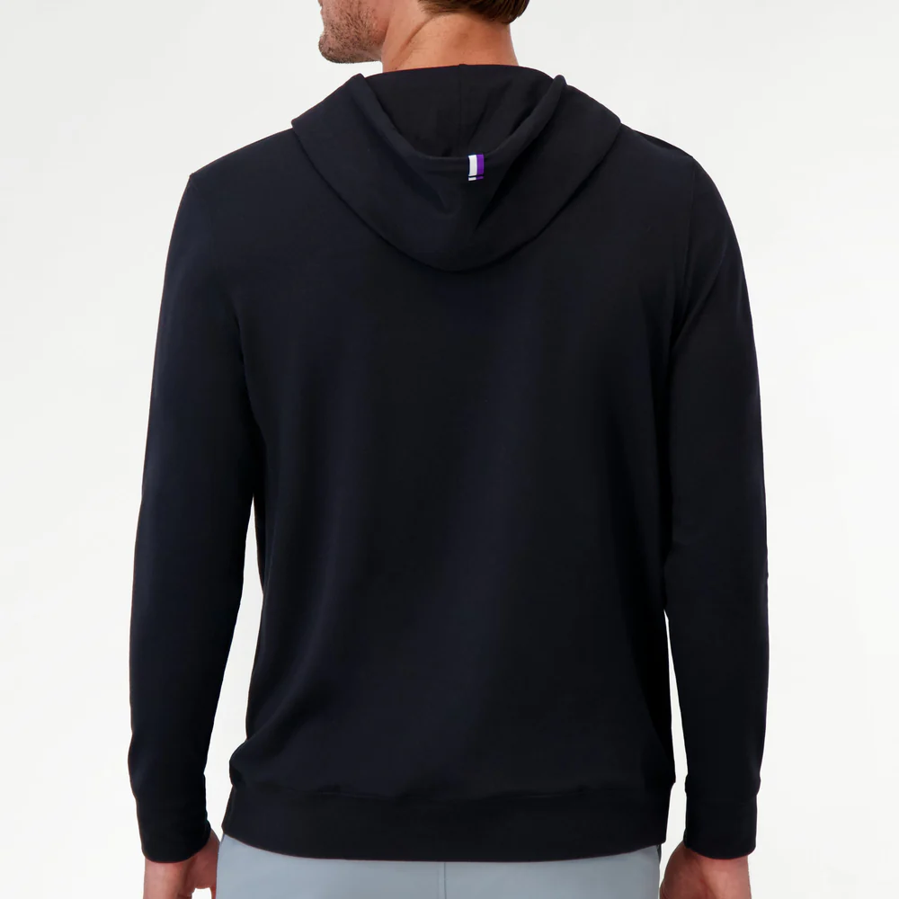 Hesi Collegiate Hoodie - TCU Men's Hesi Collegiate Hoodie Black