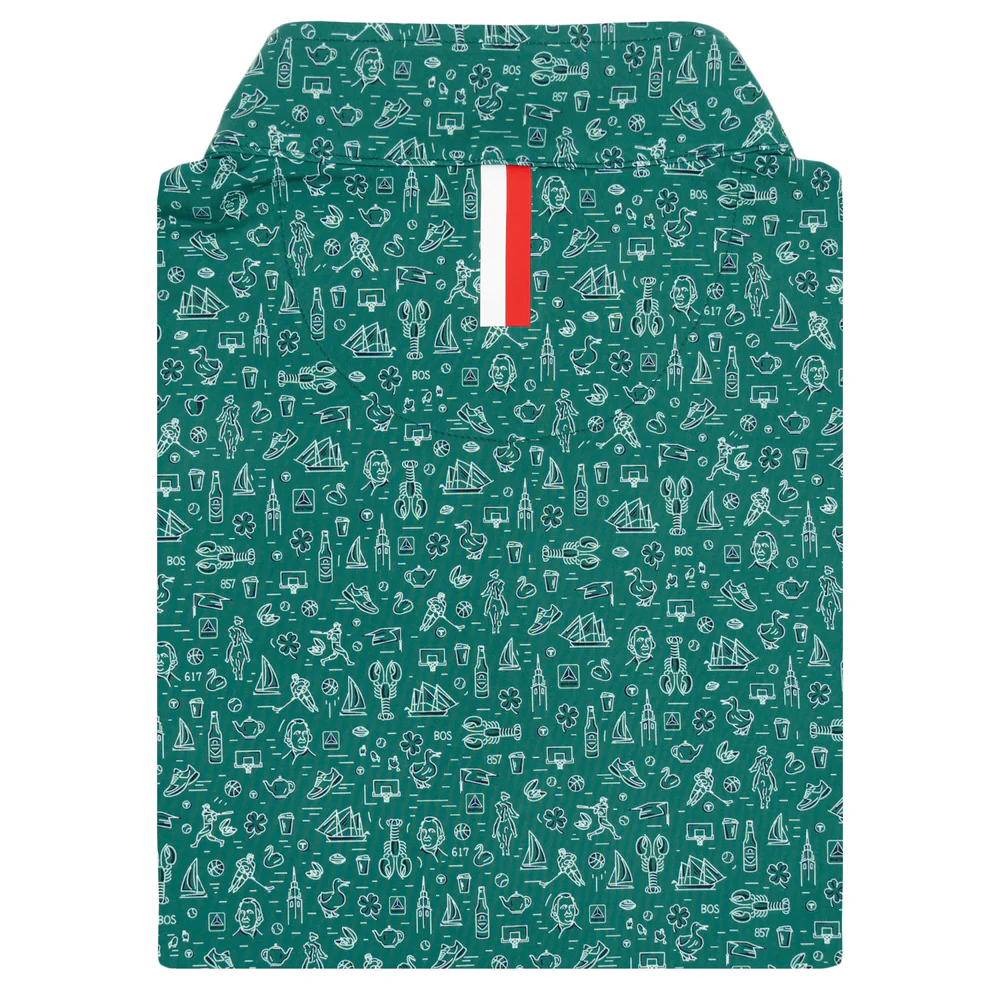 Boston Performance Q-Zip Men's Performance Q-Zip Emerald Green