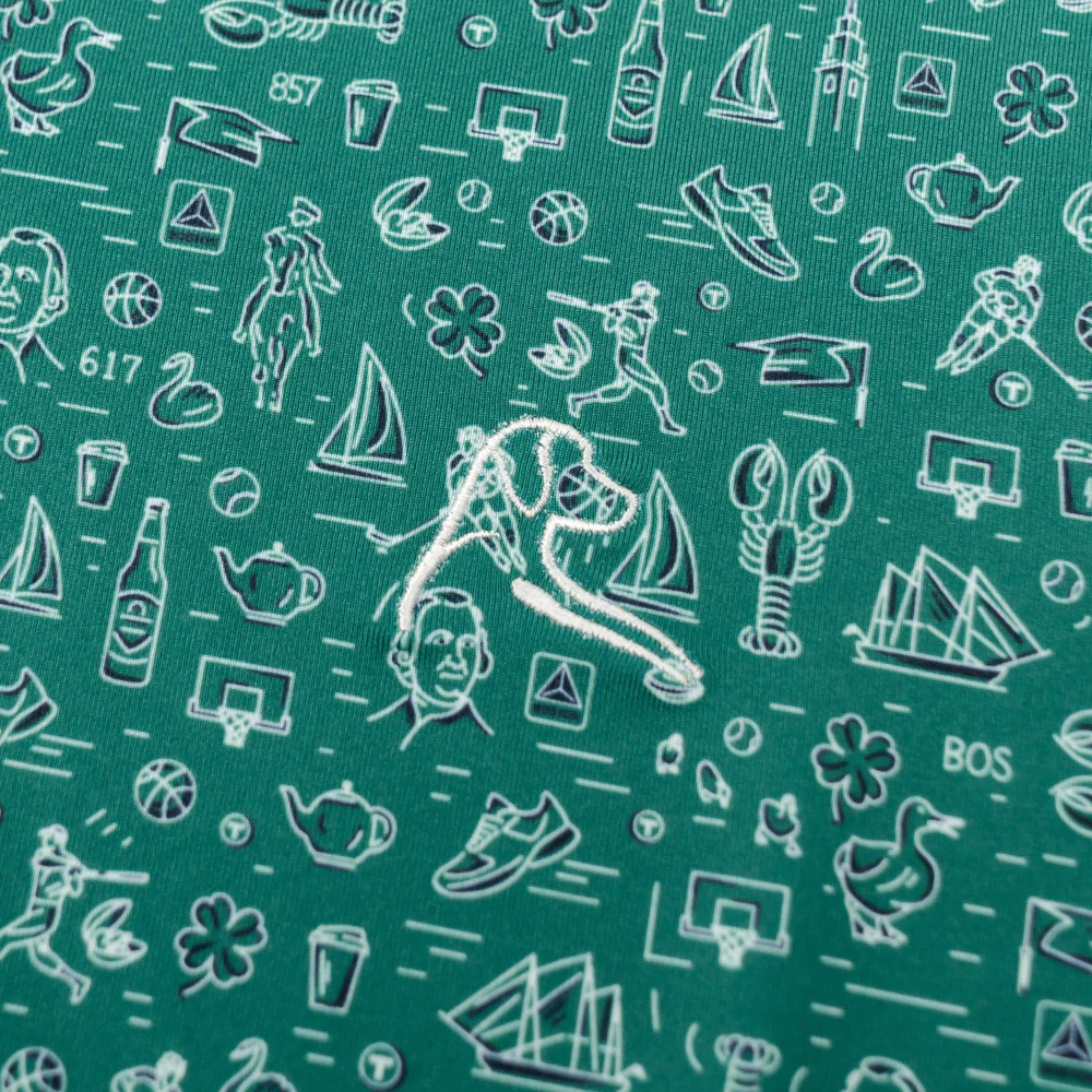 Boston Performance Q-Zip Men's Performance Q-Zip Emerald Green