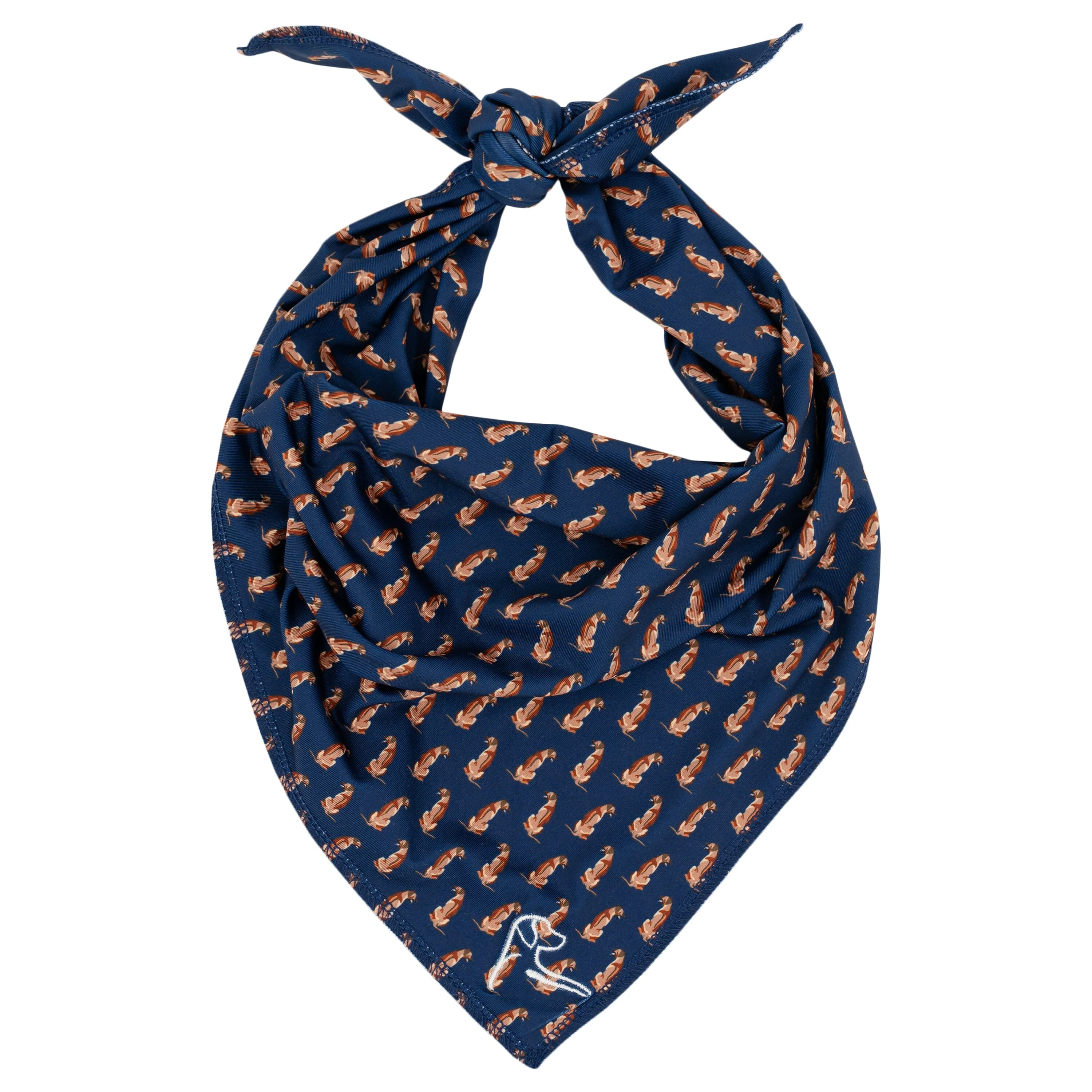 The Ridgeback Dog Bandana Admiral Navy