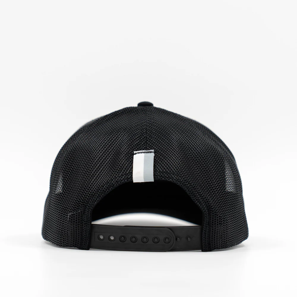The Ranger Trucker Men's Trucker Mesh Hat Black