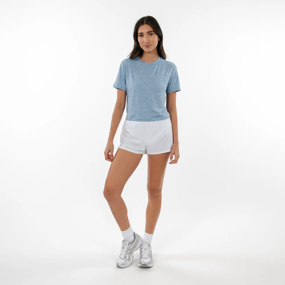 Drift Performance Crop Tee Women's Short Sleeve Drift Crop Performance Tee