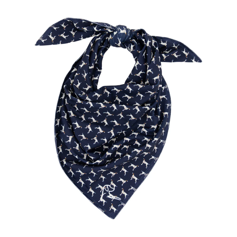 The GSP Dog Bandana Evening Navy