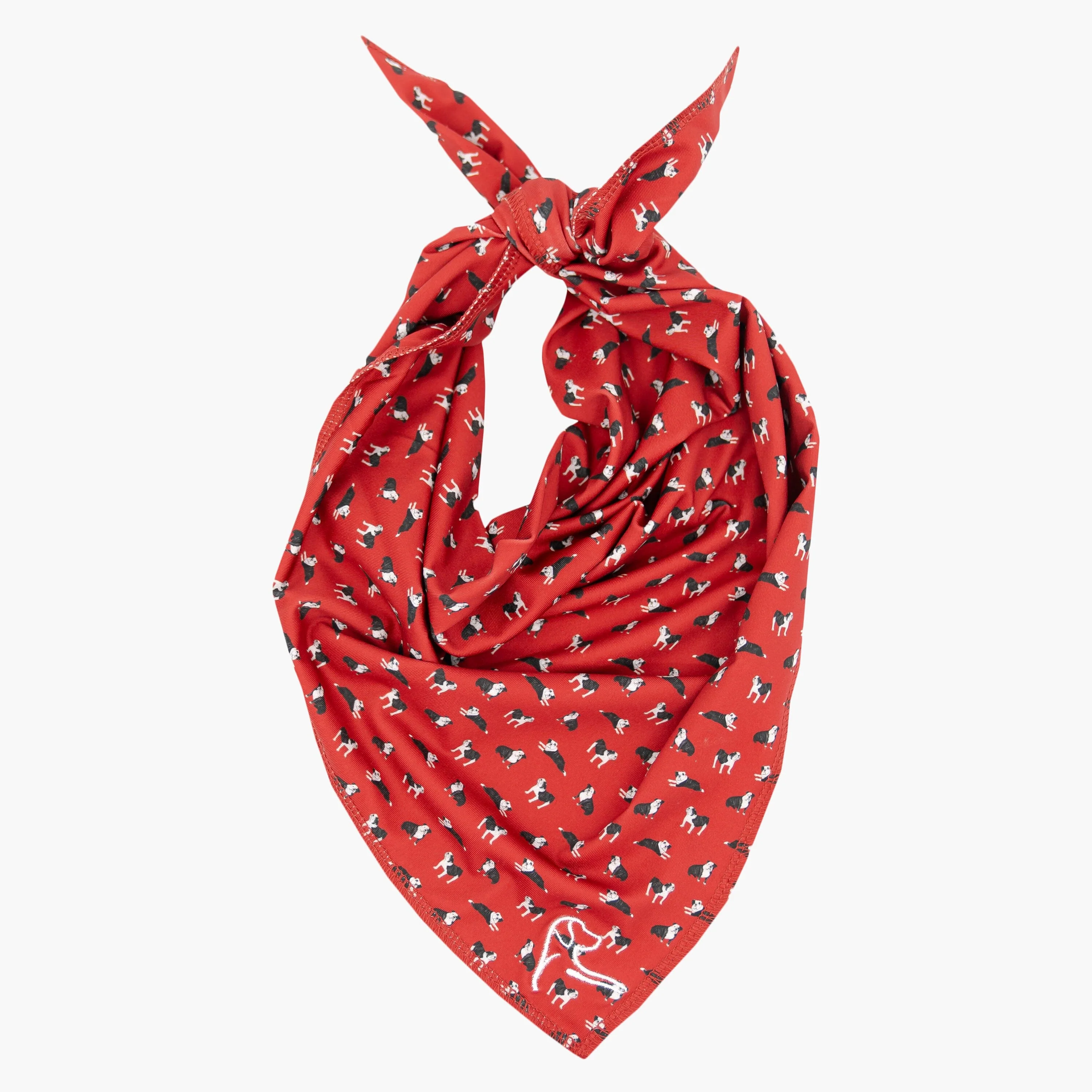 The Dawg Dog Bandana Crimson Red