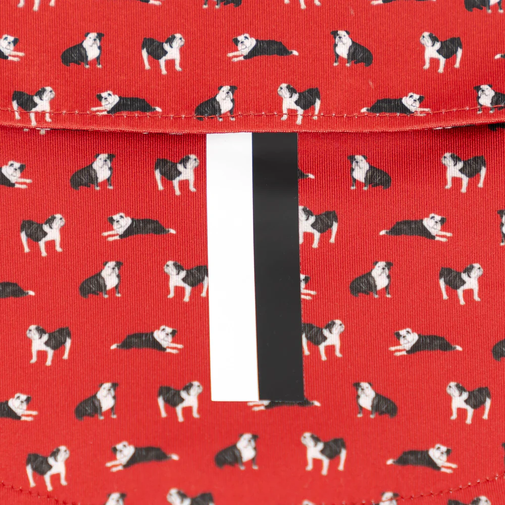 The Dawg Men's Short Sleeve Performance Polo Crimson Red