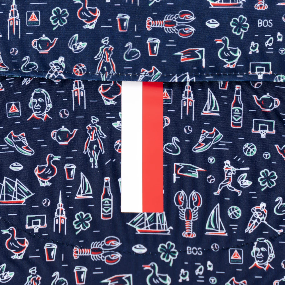 The Boston Men's Short Sleeve Performance Polo Fleet Navy