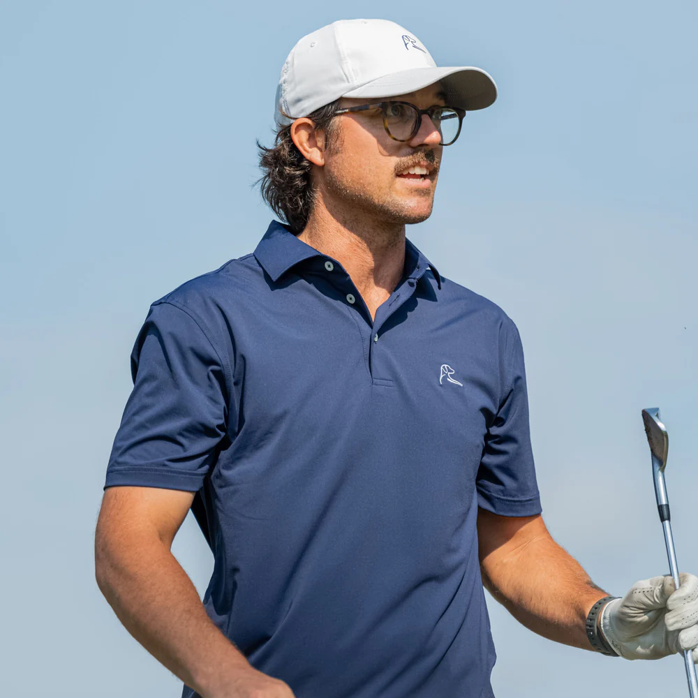 Solid Men's Short Sleeve Performance Polo