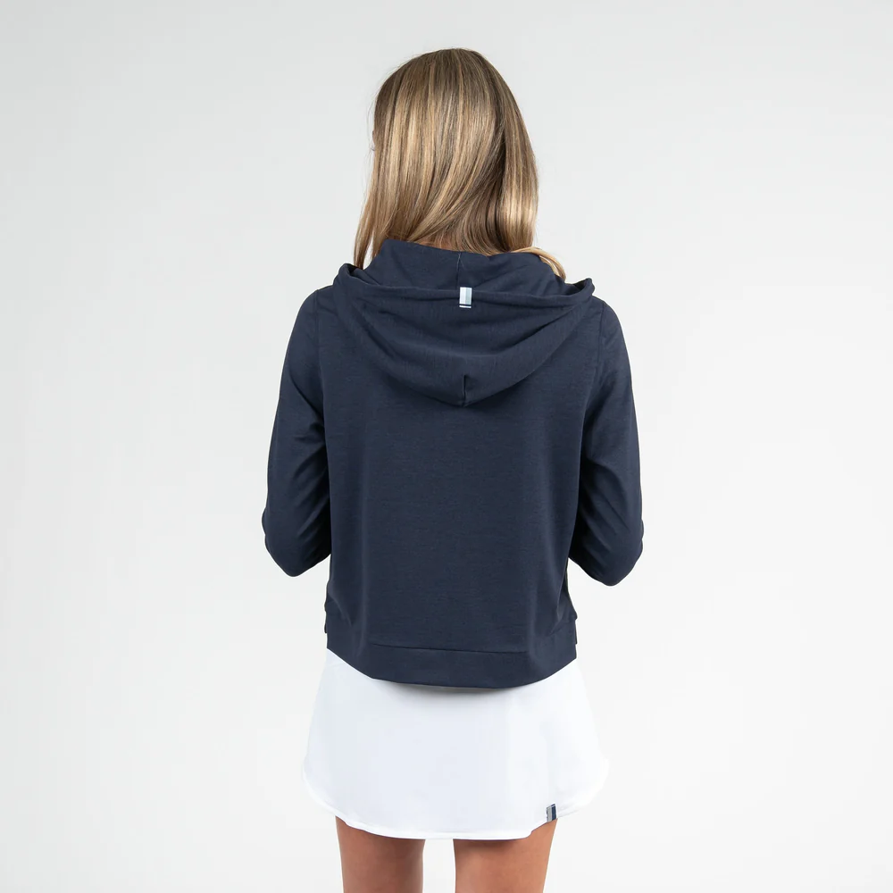 Tempo Performance Full-Zip Hoodie Women's Tempo Performance Full-Zip Hoodie Heather - Fleet Navy 5 Tempo Performance Full-Zip Hoodie Women's Tempo Performance Full-Zip Hoodie Heather - Fleet Navy