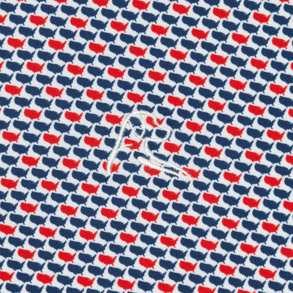 The 1776 Men's Short Sleeve Performance Polo Admiral Navy