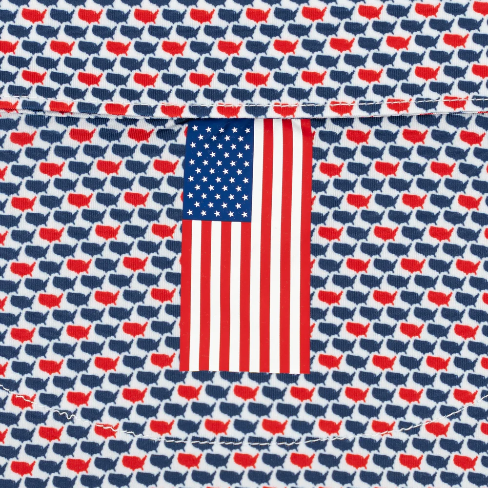 The 1776 Men's Short Sleeve Performance Polo Admiral Navy