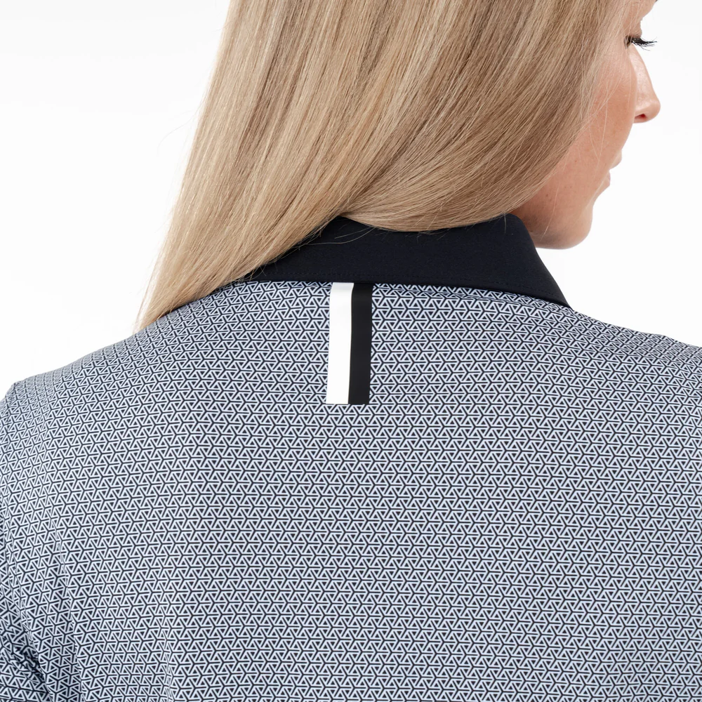 Prism Performance Polo Women's Short Sleeve Performance Polo White/Midnight Black