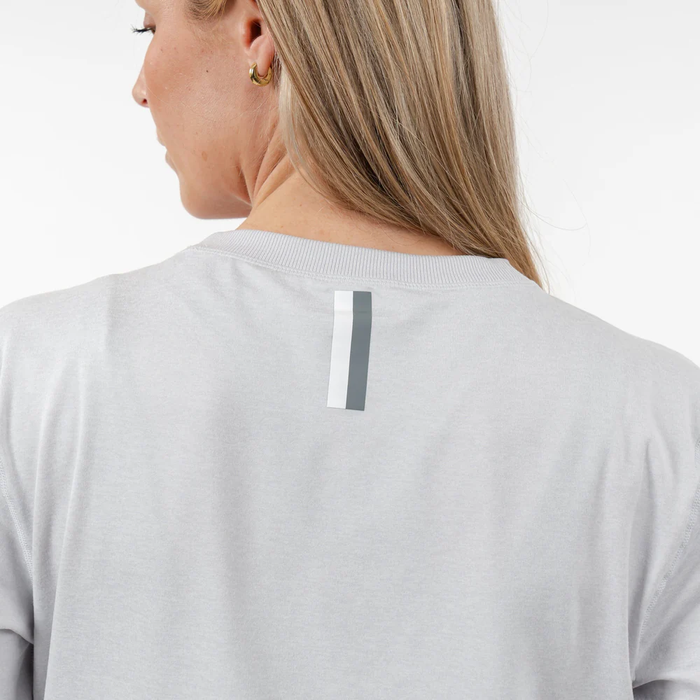 Swift Performance Crew Women's Swift Performance Crewneck Heather - Glacier Grey