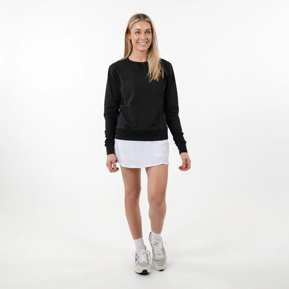 Swift Performance Crew Women's Swift Performance Crewneck Heather - Nightfall 3 Swift Performance Crew Women's Swift Performance Crewneck Heather - Nightfall