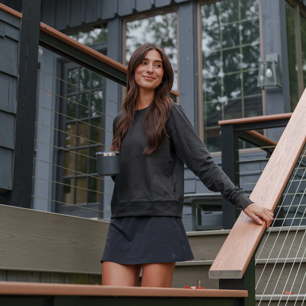 Swift Performance Crew Women's Swift Performance Crewneck Heather - Nightfall 5 Swift Performance Crew Women's Swift Performance Crewneck Heather - Nightfall