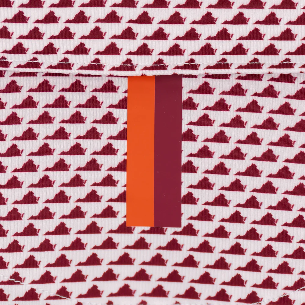 The Lover Men's Short Sleeve Performance Polo Maroon